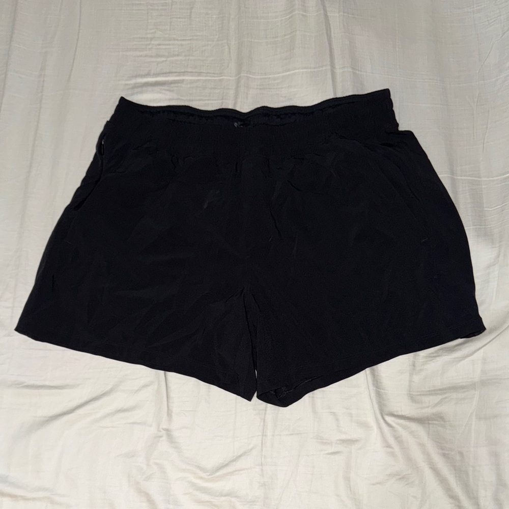 lululemon athletica Midnight Black Athletic Shorts
